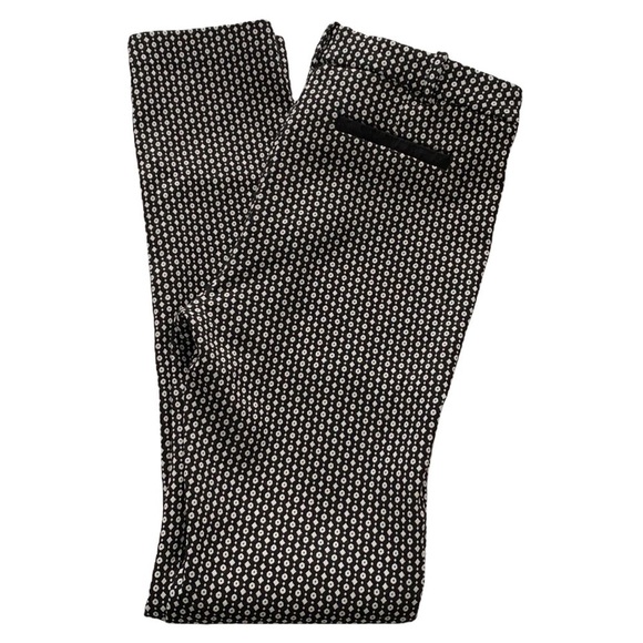 Mosaic & Co. Black and White Print Skinny Pants - Picture 1 of 12